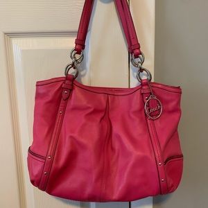 Bright Pink Coach Bag